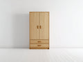 Armoire-Bois-120x50x190 cm-Pin clair-Style naturel